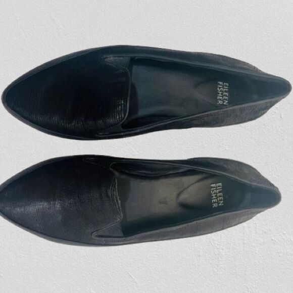 Eileen Fisher Black Women's Loafers - Picture 1 of 9